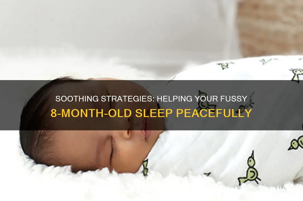 how to help a fussy 8 month old to sleep