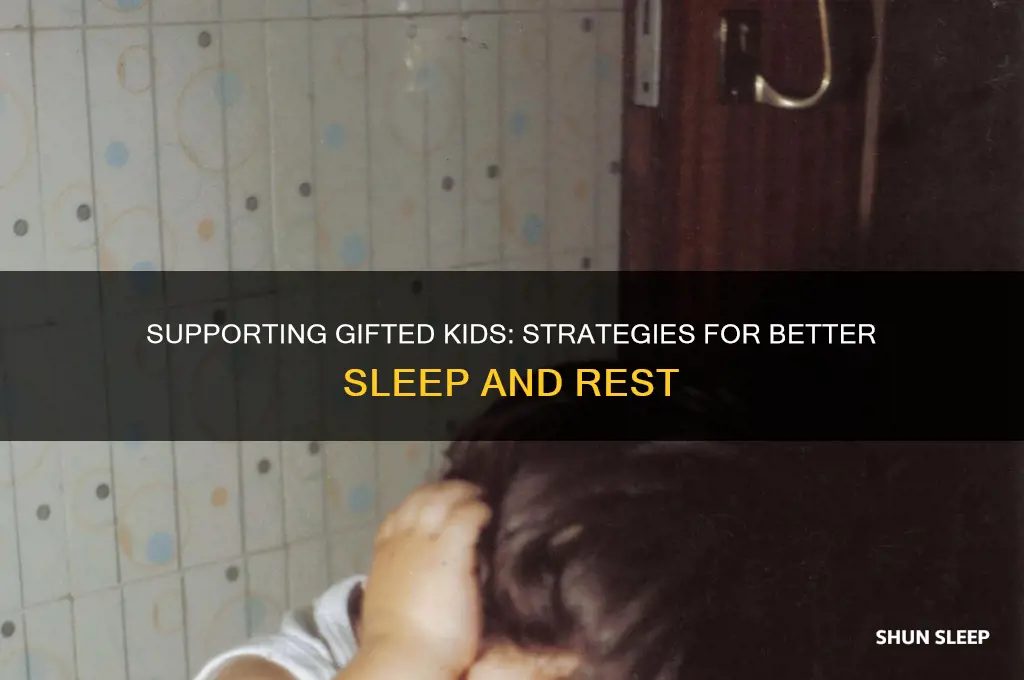 how to help a gifted child sleep
