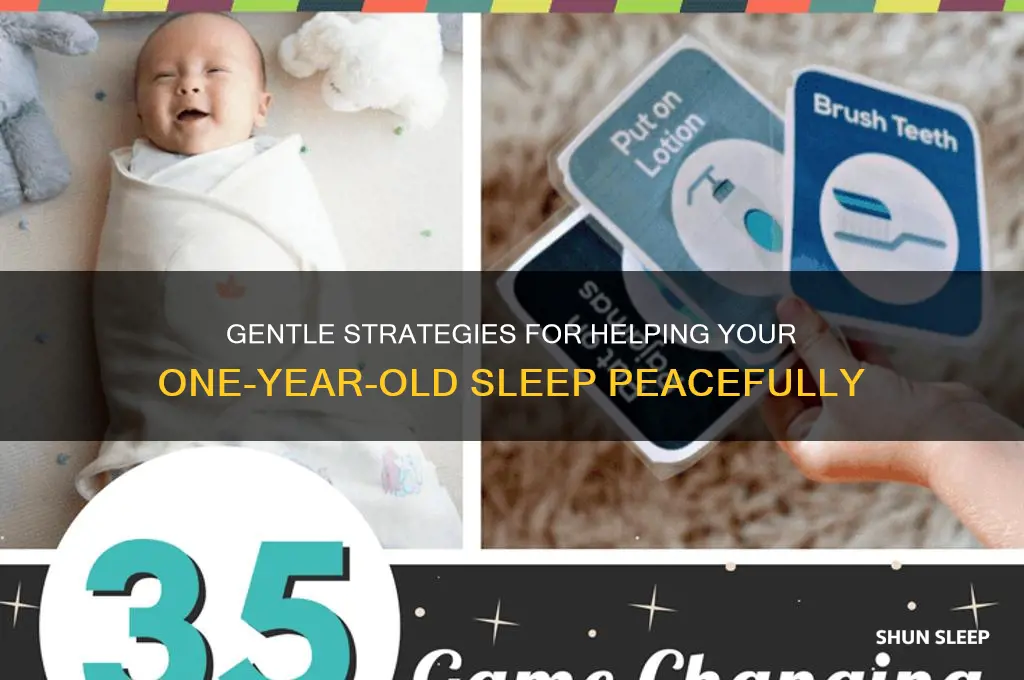how to help a one year old sleep
