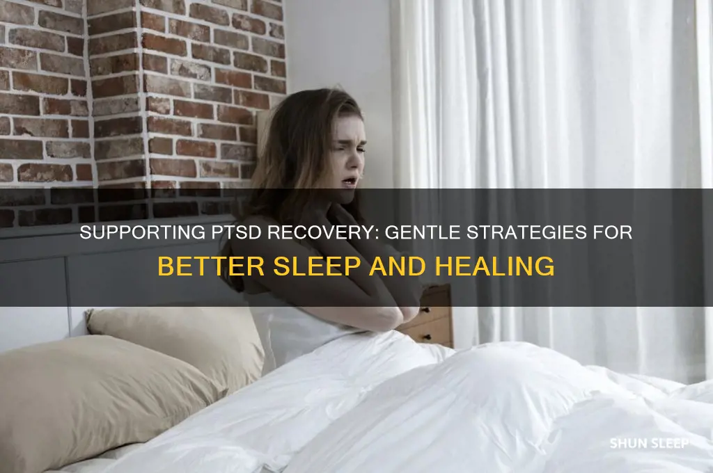 how to help a person with ptsd sleep