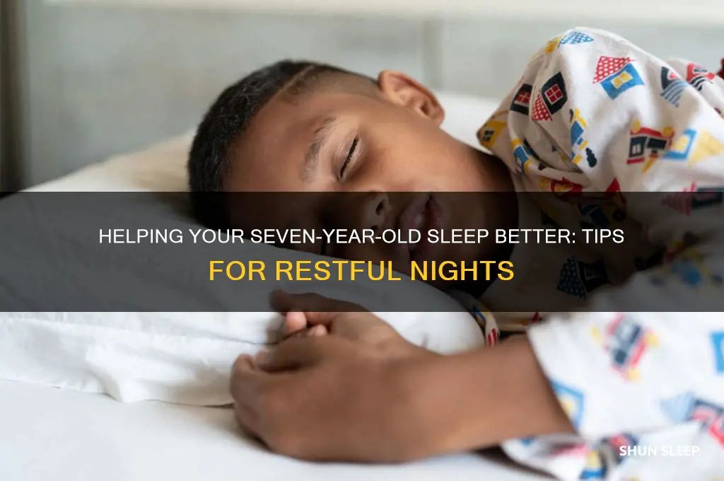 how to help a seven year old sleep