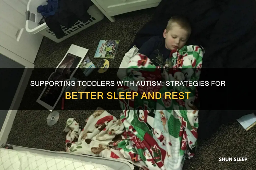 how to help a toddler with autism sleep