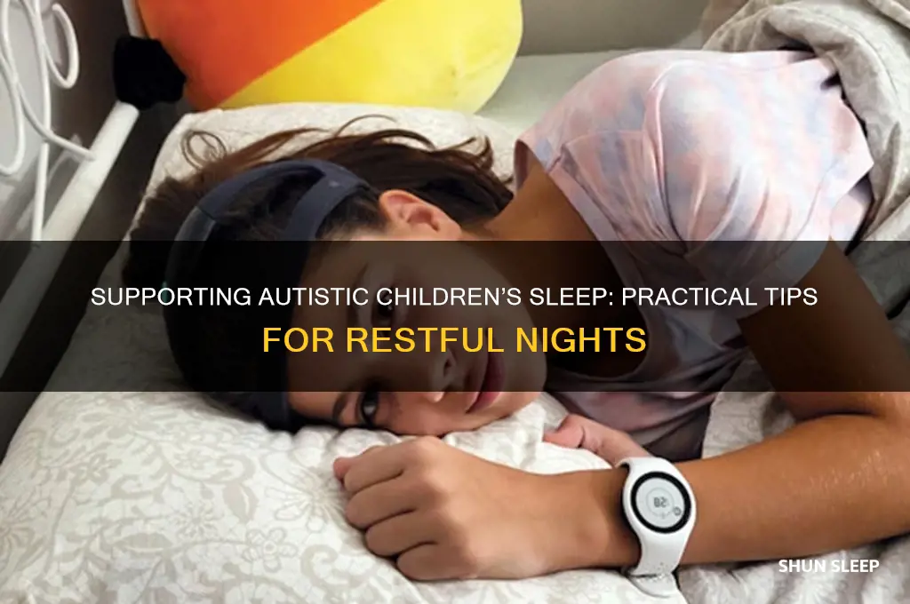 how to help autistic child sleep