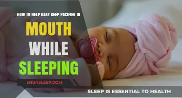 Tips for Keeping Your Baby’s Pacifier in Place During Sleep