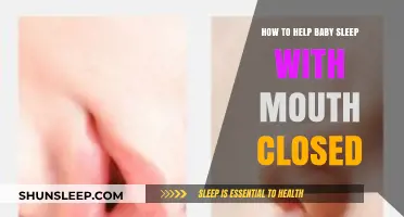 Helping Your Baby Sleep with Mouth Closed: Tips for Peaceful Nights