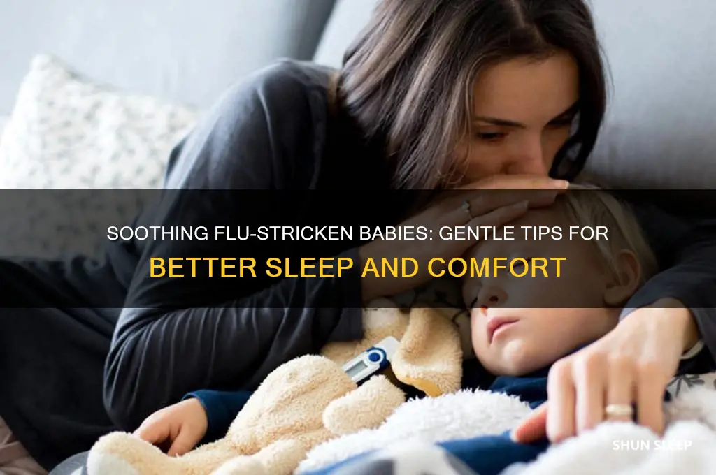 how to help baby with flu sleep