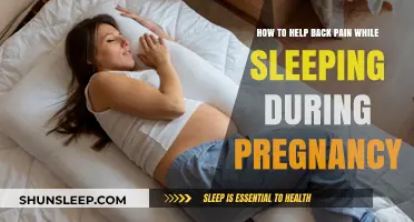 Easing Pregnancy Back Pain: Sleep Tips for Comfort and Relief