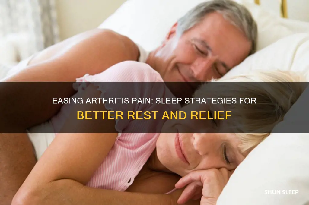 how to help degenerative arthritus during sleep