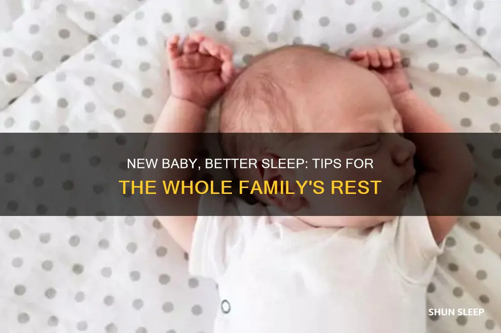 how to help eveyone get sleep with new baby