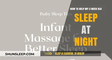 Newborn Sleep Tips: Helping Your 3-Week-Old Baby Sleep Peacefully at Night