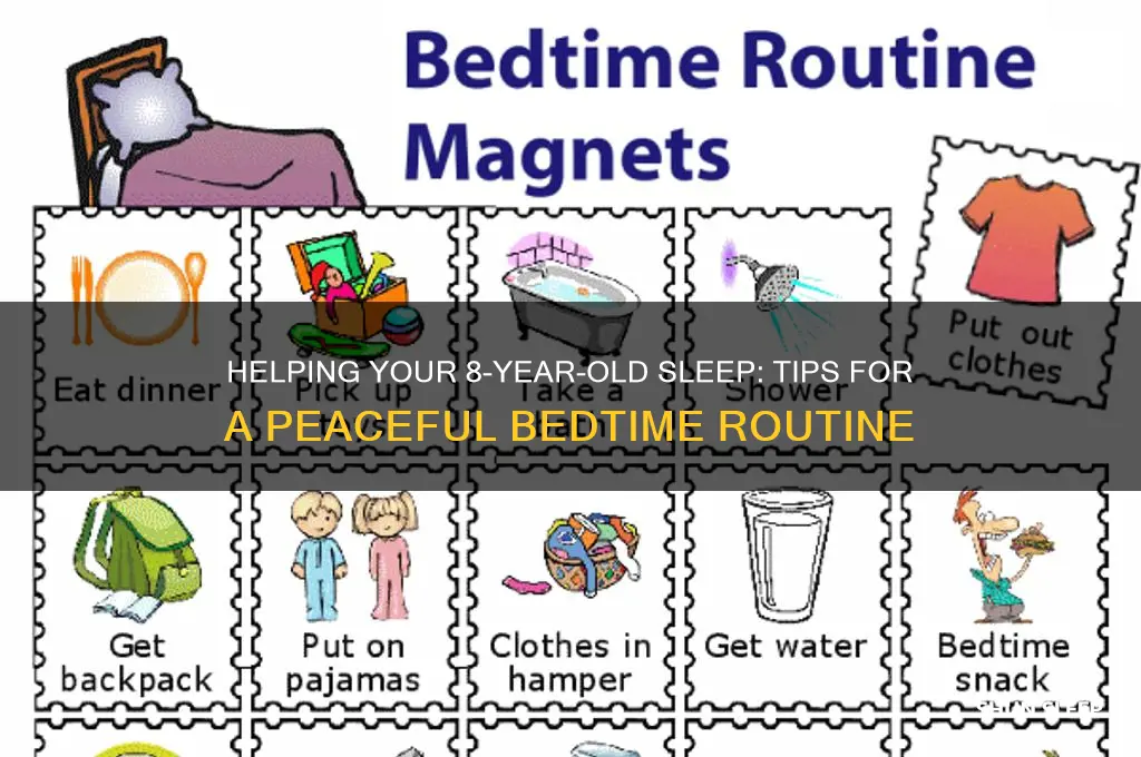 how to help my 8 year old get to sleep