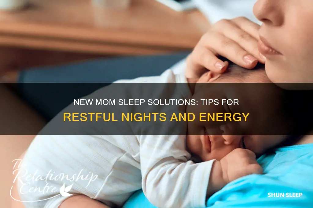 how to help new mom sleep