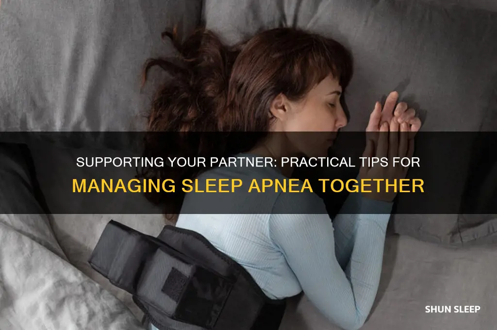 how to help partner with sleep apnea