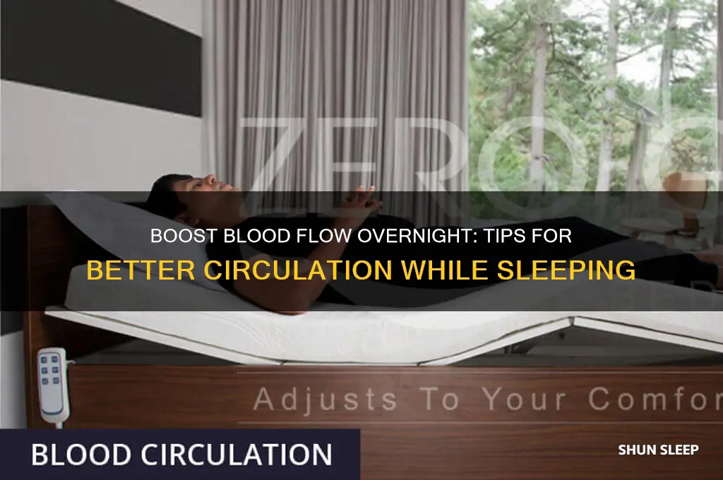 how to help poor circulation while sleeping