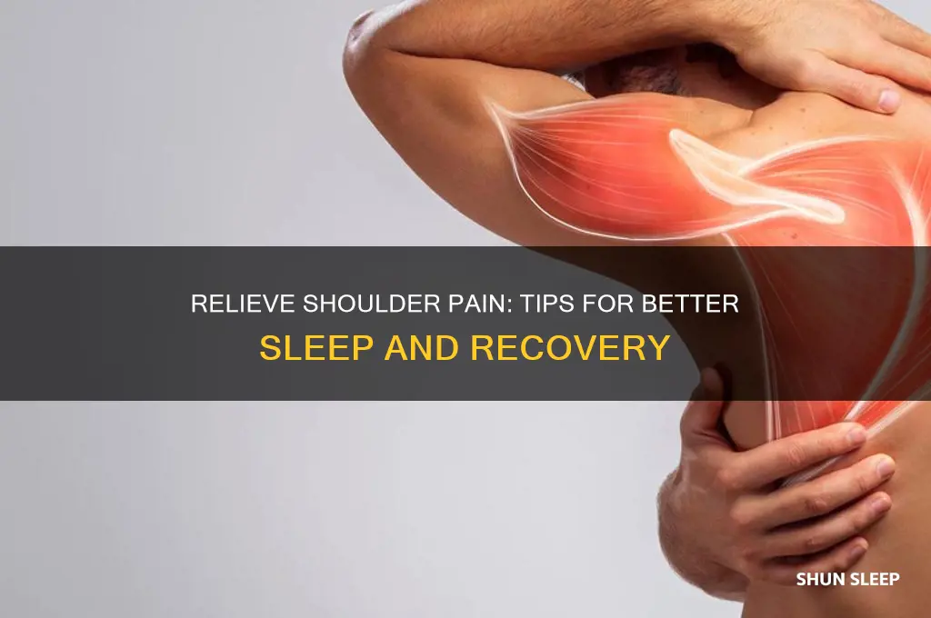 how to help shoulder pain from sleeping