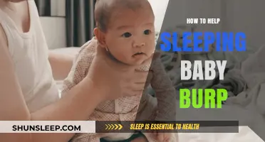Gentle Techniques to Help Your Sleeping Baby Burp Comfortably