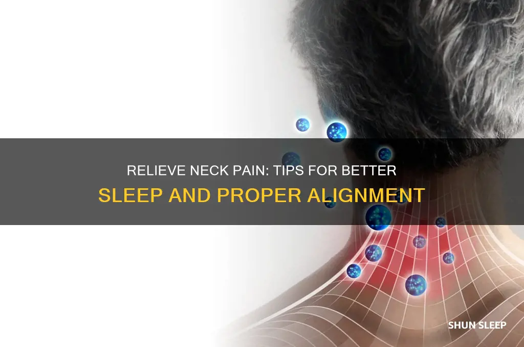 how to help sleeping on neck wrong