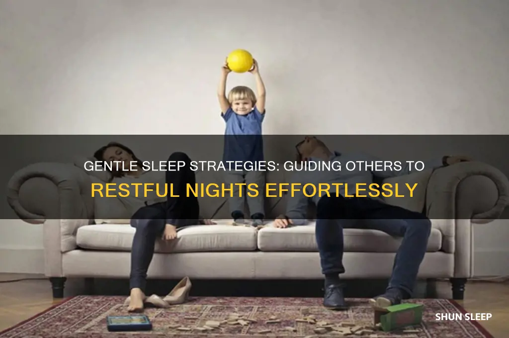 how to help someone else go to sleep