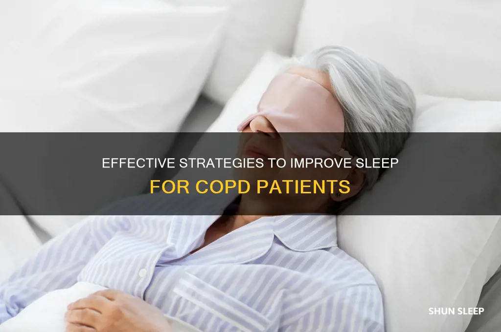 how to help someone sleep with copd