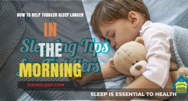 Helping Toddlers Sleep Longer: Morning Tips for Restful Nights