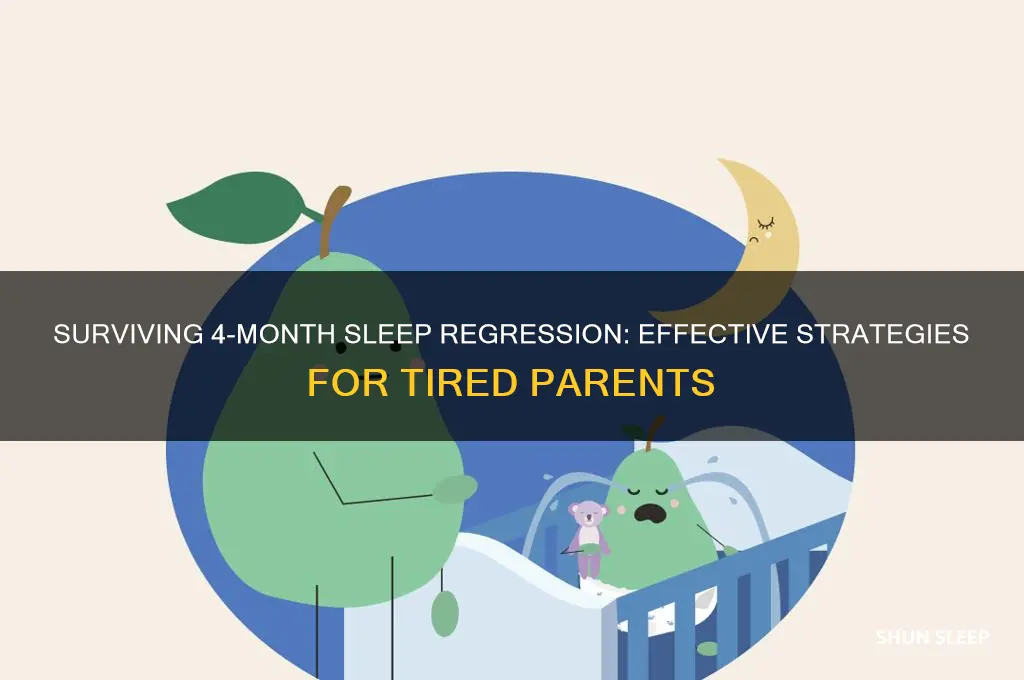 how to help with 4 month sleep regression