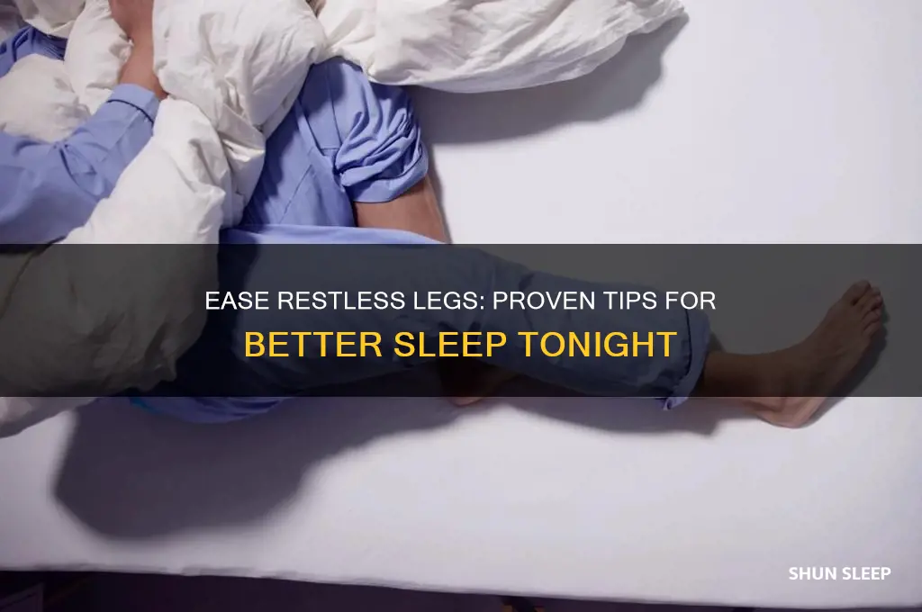 how to help with restless legs during sleep