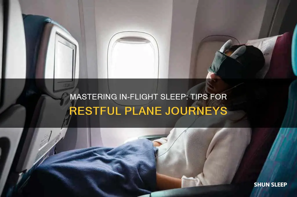 how to help you sleep on a plane