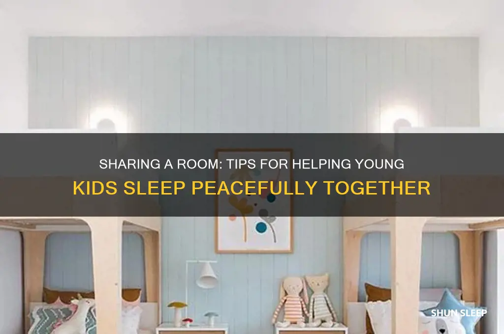 how to help young kids sleep in same room