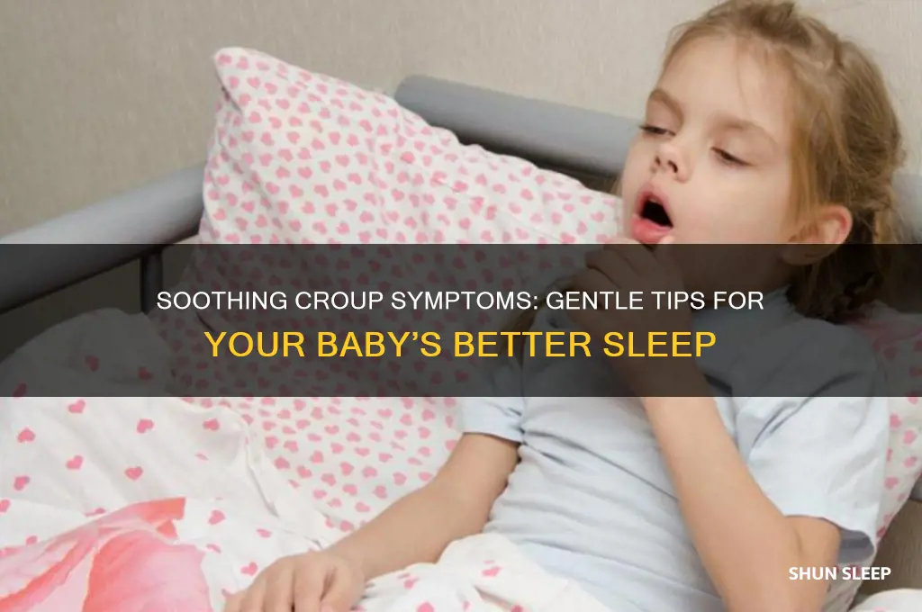 how to help your baby sleep with croup