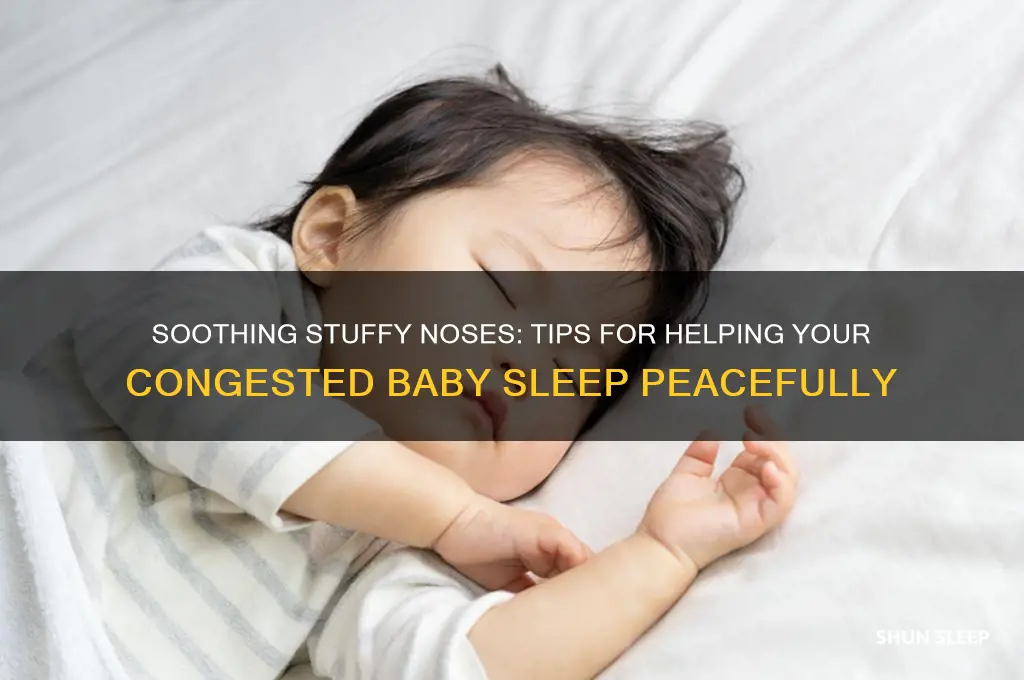 how to help your congested baby sleep