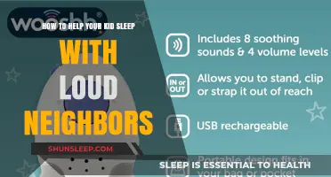 Quiet Nights: Helping Your Child Sleep Through Noisy Neighbors