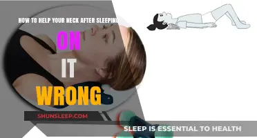 Relieve Neck Pain: Quick Fixes for Sleeping in the Wrong Position