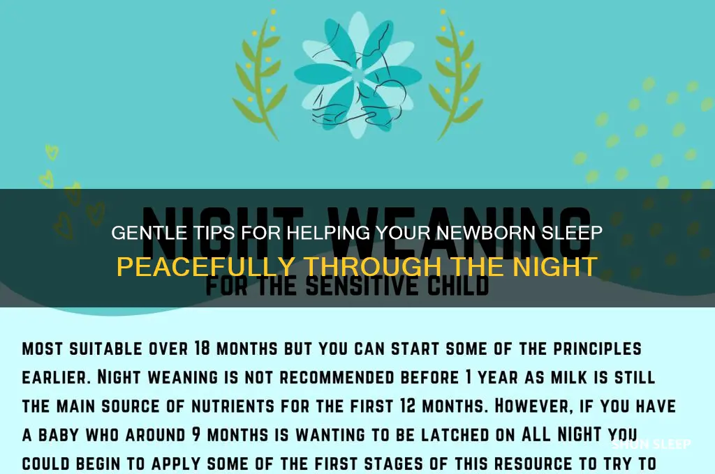 how to help your newborn sleep