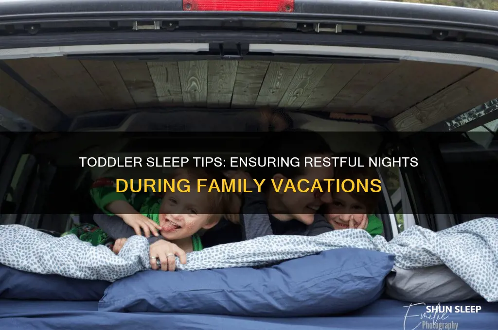 how to help your toddler sleep on vacation