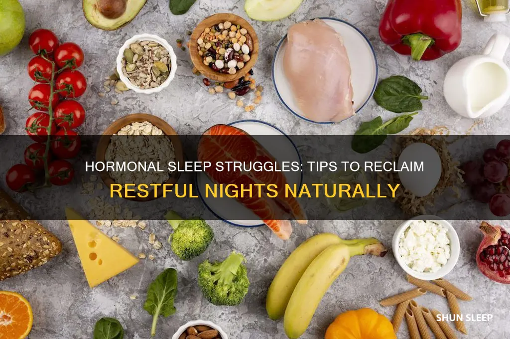 how to help yourself sleep when hormones are off