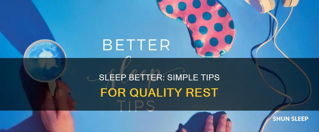 how to het better sleep