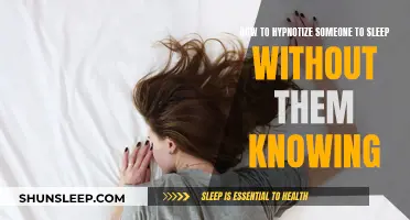 Hypnotic Sleep Tricks: Covertly Lulling Someone to Slumber