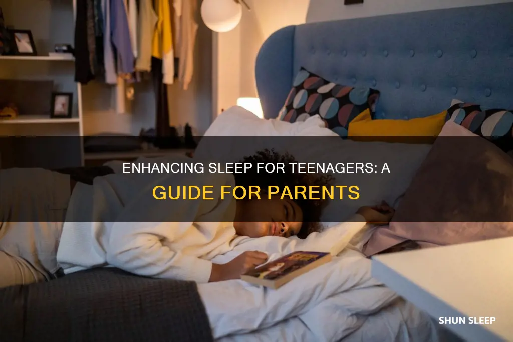 how to improve sleep for my 15 year old