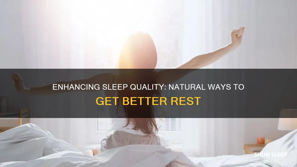how to improve sleep without medication