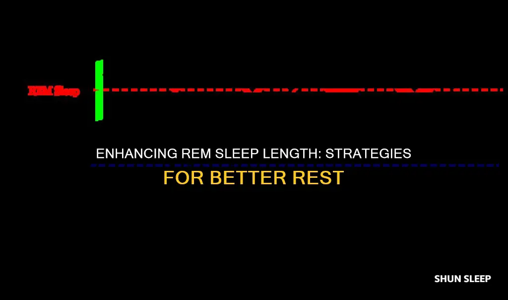 how to increase length of rem sleep