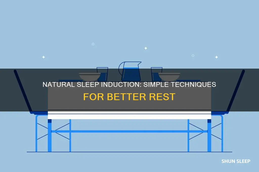 how to induce sleep without drugs