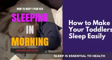 Keep Your Toddler Sleeping Past Dawn