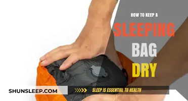 Keep Your Sleeping Bag Dry: Tips for Campers