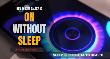 Keep Your Galaxy S5 Awake and Active