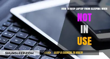 Keep Your Laptop Awake and Ready When Idle