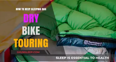 Keep Your Sleeping Bag Dry: Bike Touring Tips