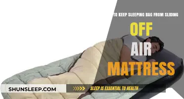 Prevent Your Sleeping Bag from Sliding Off Your Air Mattress