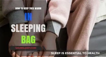 Stay Cozy: Keep Toes Warm While Sleeping Outdoors