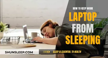 Keep Your Work Laptop Awake and Productive
