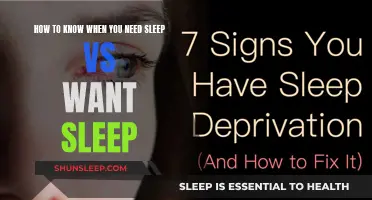 Understanding Sleep Needs: Want vs. Necessity